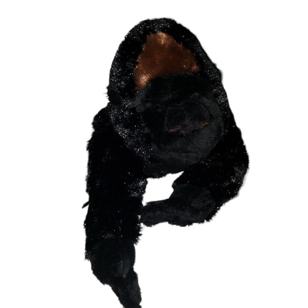 Ganz Silver Back Gorilla Plush Stuffed Realistic  9" Animal Toy Pre-owned